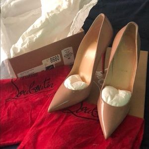 Christian Louboutin Shoes So Kate 120 Patent
